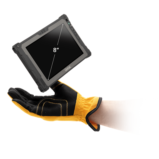 Getac ZX80W - Display