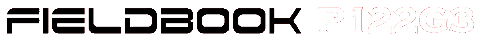 Logo Fieldbook P122G3